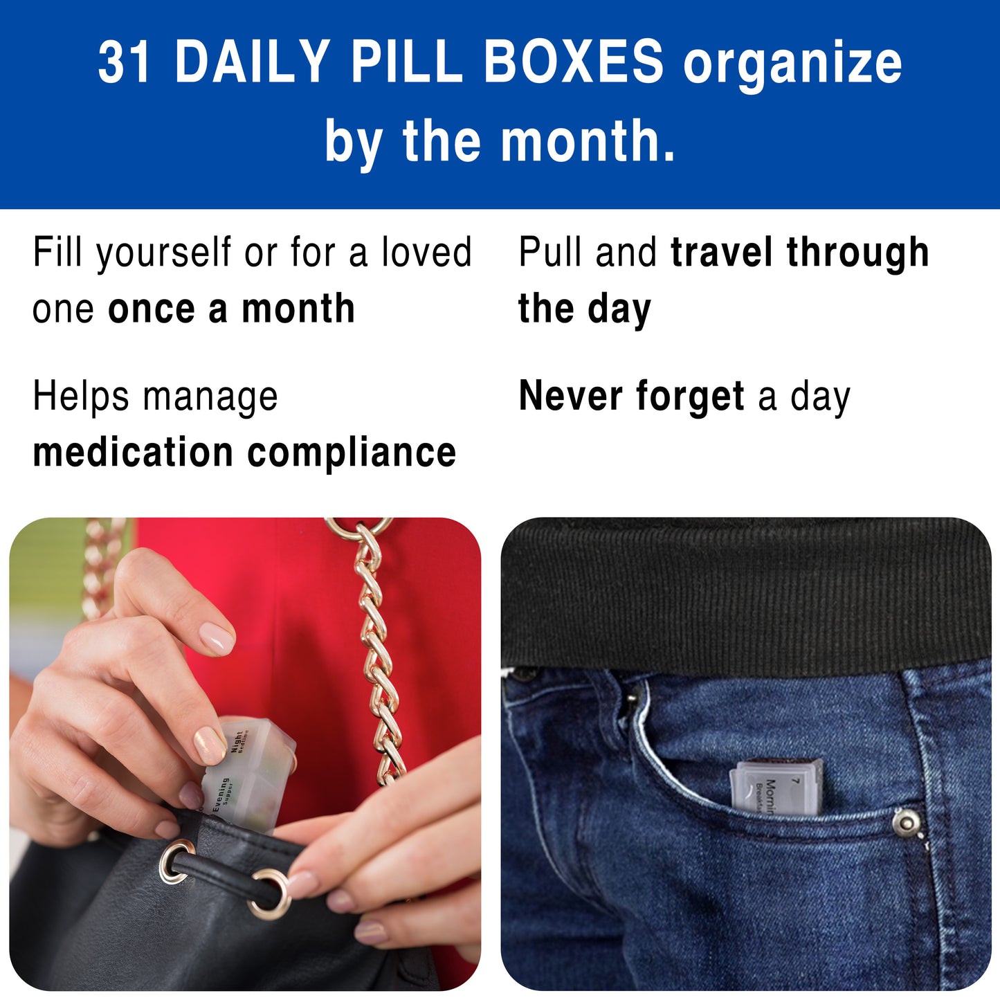 MedCenter Low Profile XL Organizer
