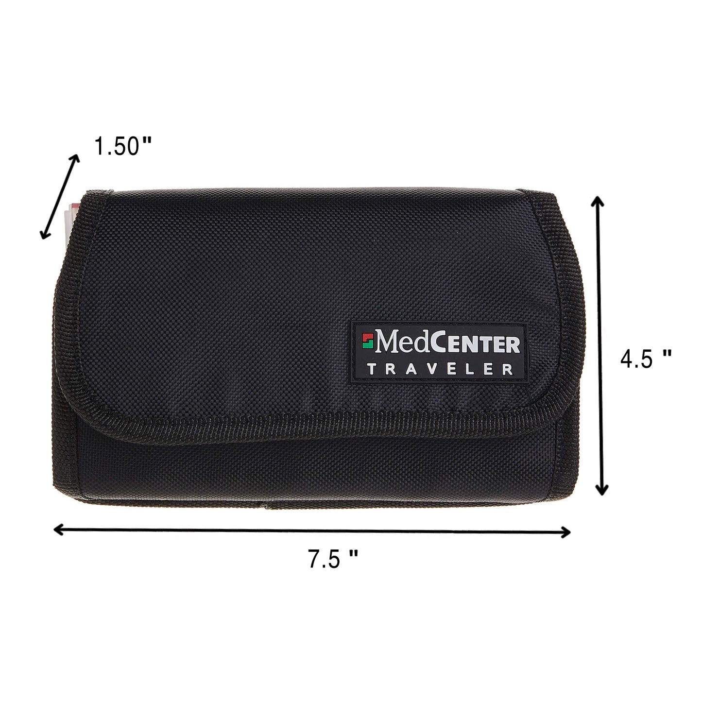 MedCenter 7 Day Nylon Travel Organizer