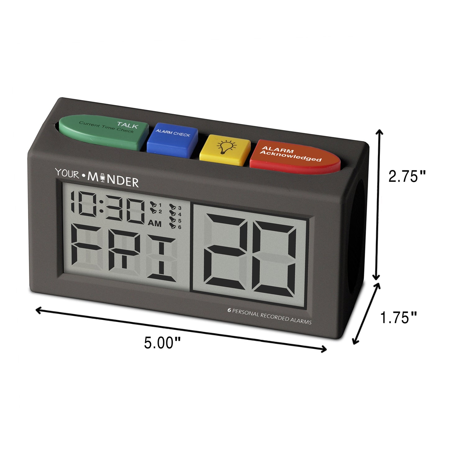 MedCenter Recording Alarm Clock