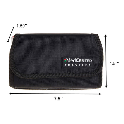 MedCenter 7 Day Nylon Travel Organizer