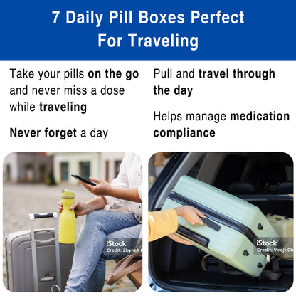 MedCenter Weekly Traveler XL Organizer