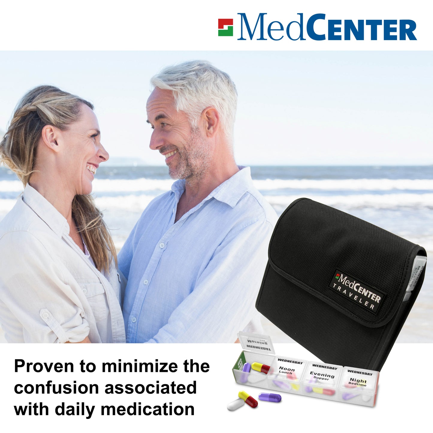 MedCenter Weekly Traveler XL Organizer